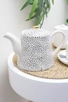 Upper Street Home Carnaby Ceramic Teapot with Stainless Steel Infuser 1L thumbnail 2