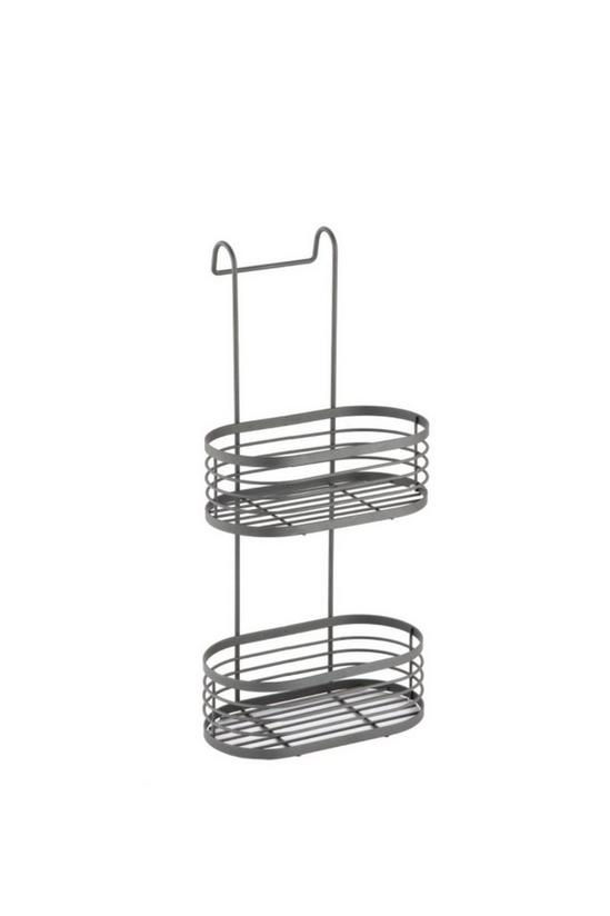 Blue Canyon Two Tier Over Shower Screen Caddy Grey (REMOVED) 1