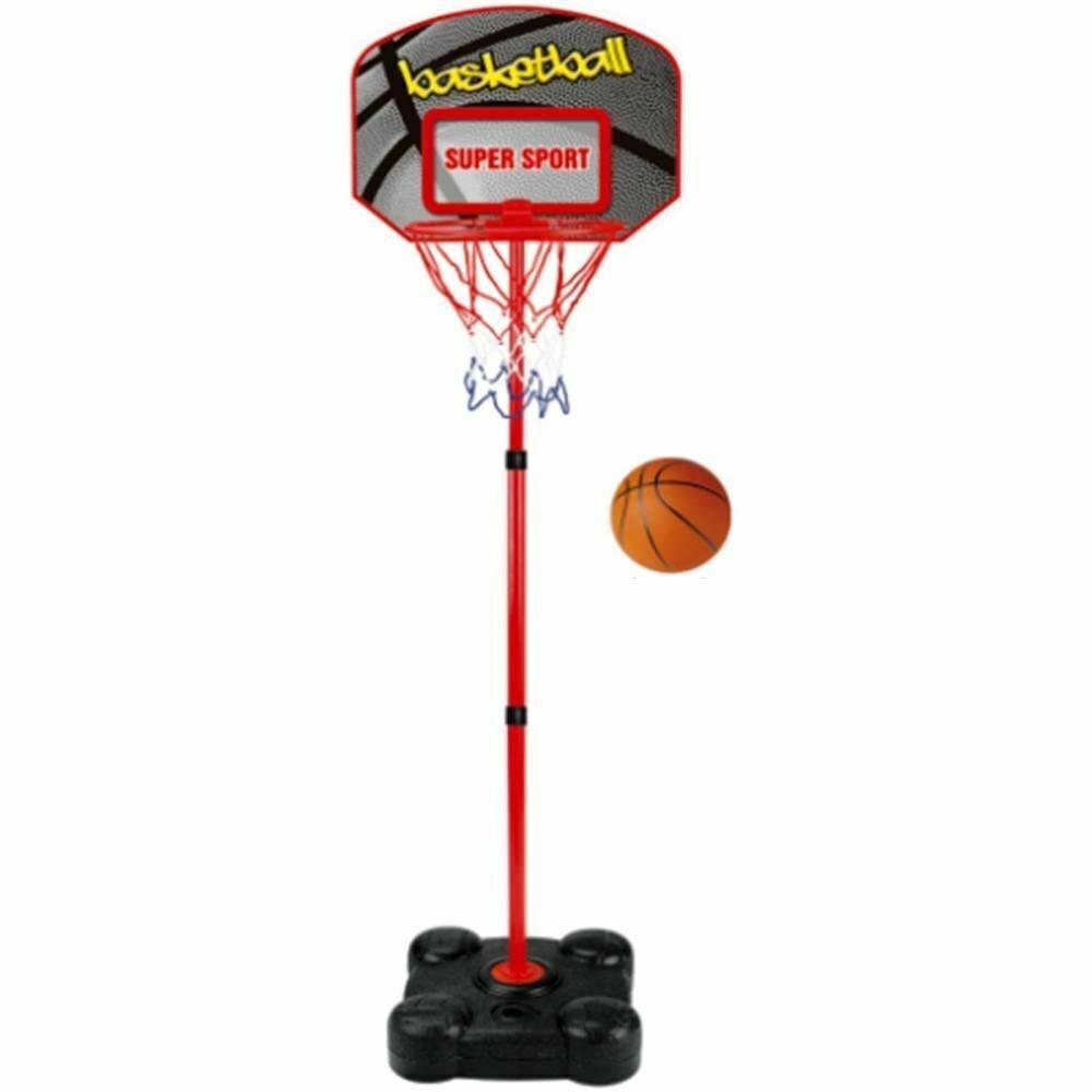 Unbranded Free Standing Adjustable Basketball Net With Backboard & Ball