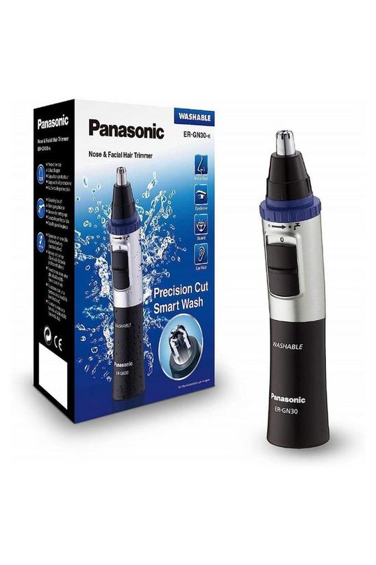 Panasonic ES-LT4B Waterproof Men's Electric Shaver & ER-GN30 Wet & Dry Electric Facial Hair Trimmer Bundle Set 5