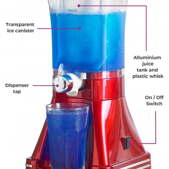 Neo Electric Slushy Drinks Machine, Blender and Smoothie Maker 2