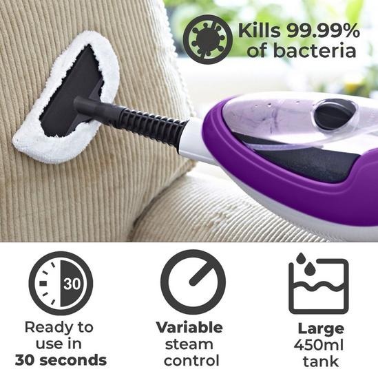 Neo 10 in 1 1500W Hot Steam Mop Cleaner and Hand Steamer 5
