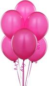 Shatchi Latex Balloons Fuchsia Pink 12 Inches for all occasions 10pcs thumbnail 2