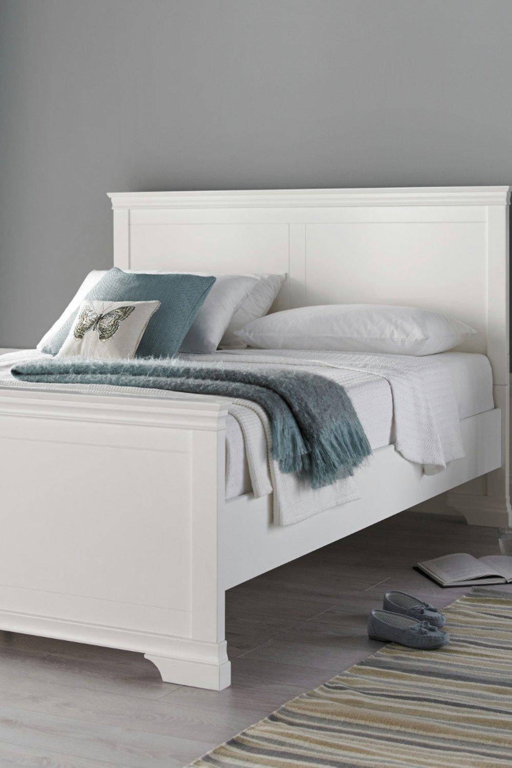 Chateaux White Wooden - Bed Frame