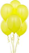 Shatchi Latex Balloons Metallic Yellow 12 Inches for all occasions 25pcs thumbnail 2