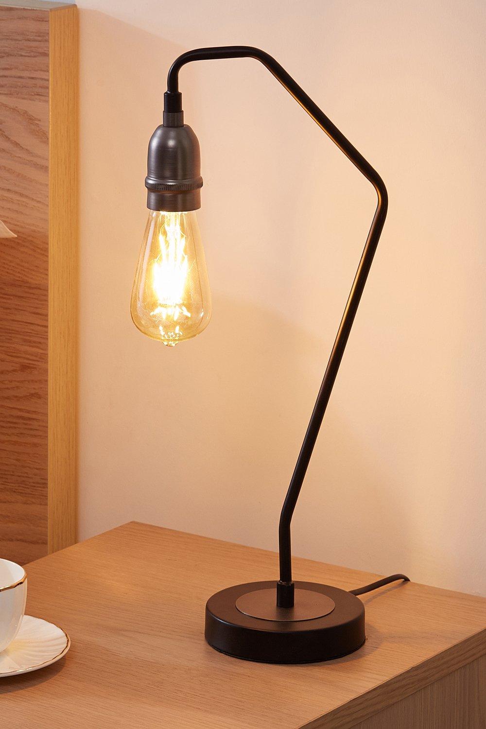 Plug-In Table Lamp, E27/ES Cap, On/Off Switch