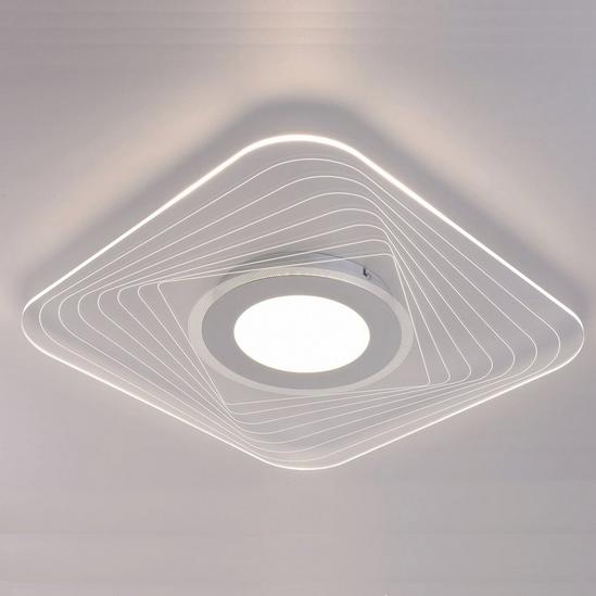 Harper Living Energy Saving LED Ceiling Light Square Acrylic Shade Non dimmable 2