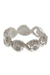 Olivia Burton Jewellery 'Floral Charm' Silver Plated Ring - OBJ16FSR06 thumbnail 1