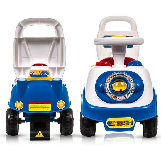 Hillington My First Ride On and Push Along Buggy Car - Learning Toy with Sounds and Accessories 2