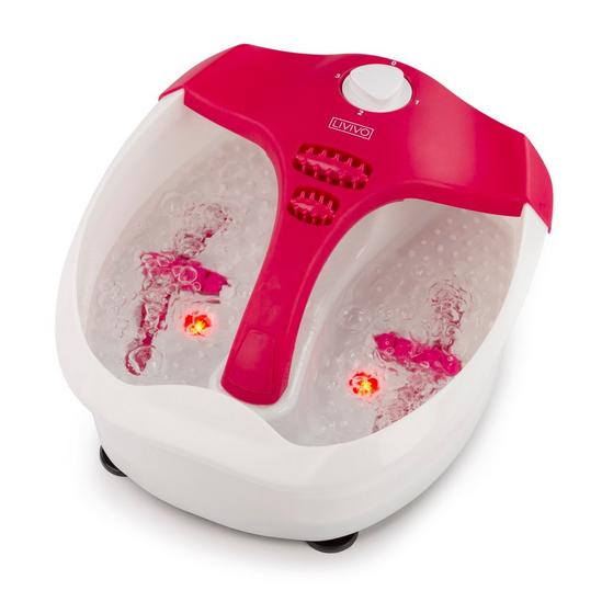LIVIVO Deluxe Foot Spa with Infrared Sanitising Light 1