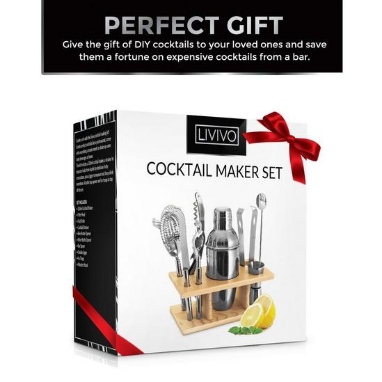 LIVIVO Cocktail Maker Set: Elevate Your Mixology Experience 4