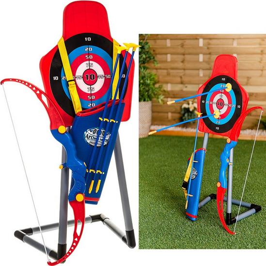 Hillington Ultimate Outdoor Fun with Bow & Arrow Archery Set - Perfect Kids Toy for Garden Games 1