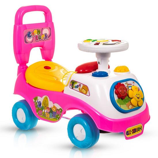 Hillington My First Ride On and Push Along Buggy Car - Learning Toy with Sounds and Accessories 1