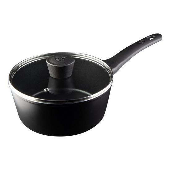 Masterchef Non-Stick Sauce Pan With Lid 18cm Black 2