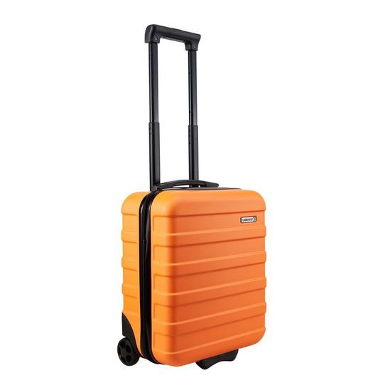Cabin Max Anode 45x36x20cm 30L Twin Wheel EasyJet Under Seat Cabin Case Featuring Exterior Pocket 1