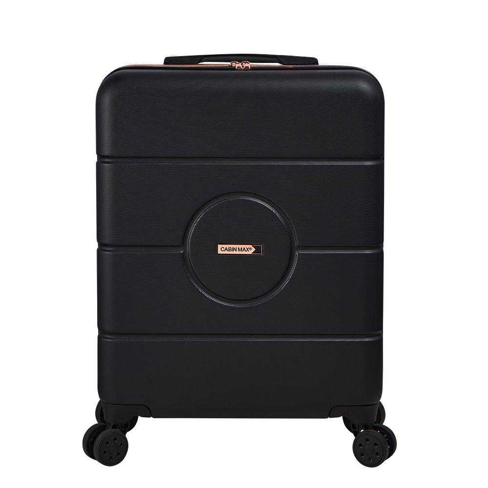 Seville Suitcase, 55x40x20cm,  4 Wheel Luggage Cabin Bags 3 Digit Lock Suitable for Ryanair, Easyjet