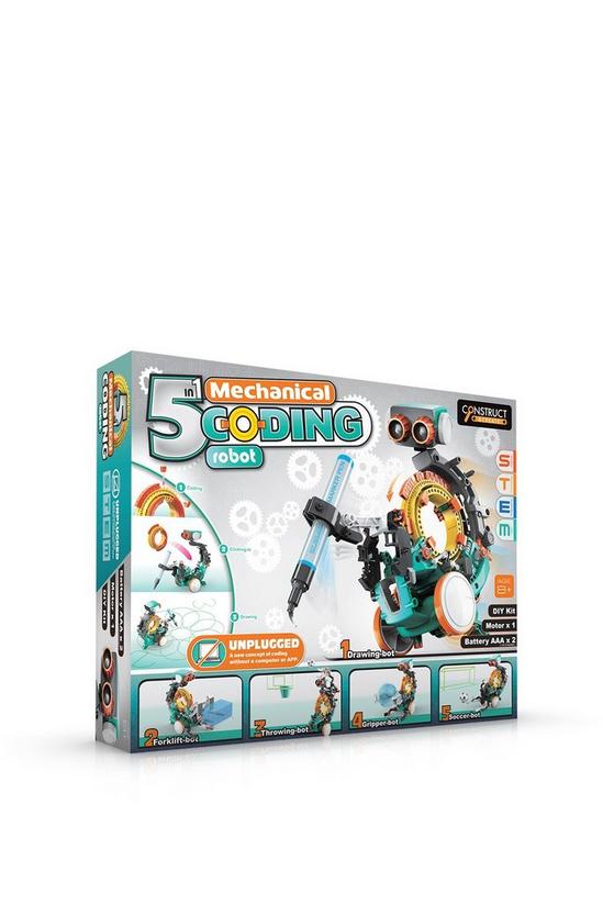 Construct & Create 5 in 1 Mechanical Coding Robot 6