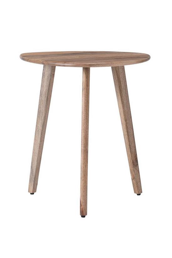 MH London 'Armstrong' Side Table Solid Mango Wood 2