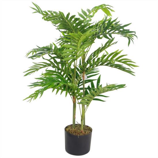 Leaf 80cm Premium Artificial Mini Palm Tree with pot 1