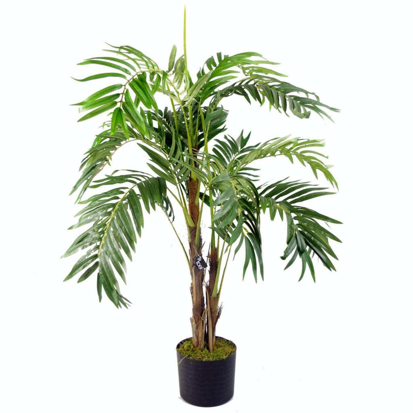 120cm Leaf Design UK Large Realistic Artificial Palm Tree