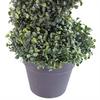 Leaf 90cm (3ft) Tall Artificial Boxwood Tower Tree Topiary Spiral Metal Top thumbnail 4