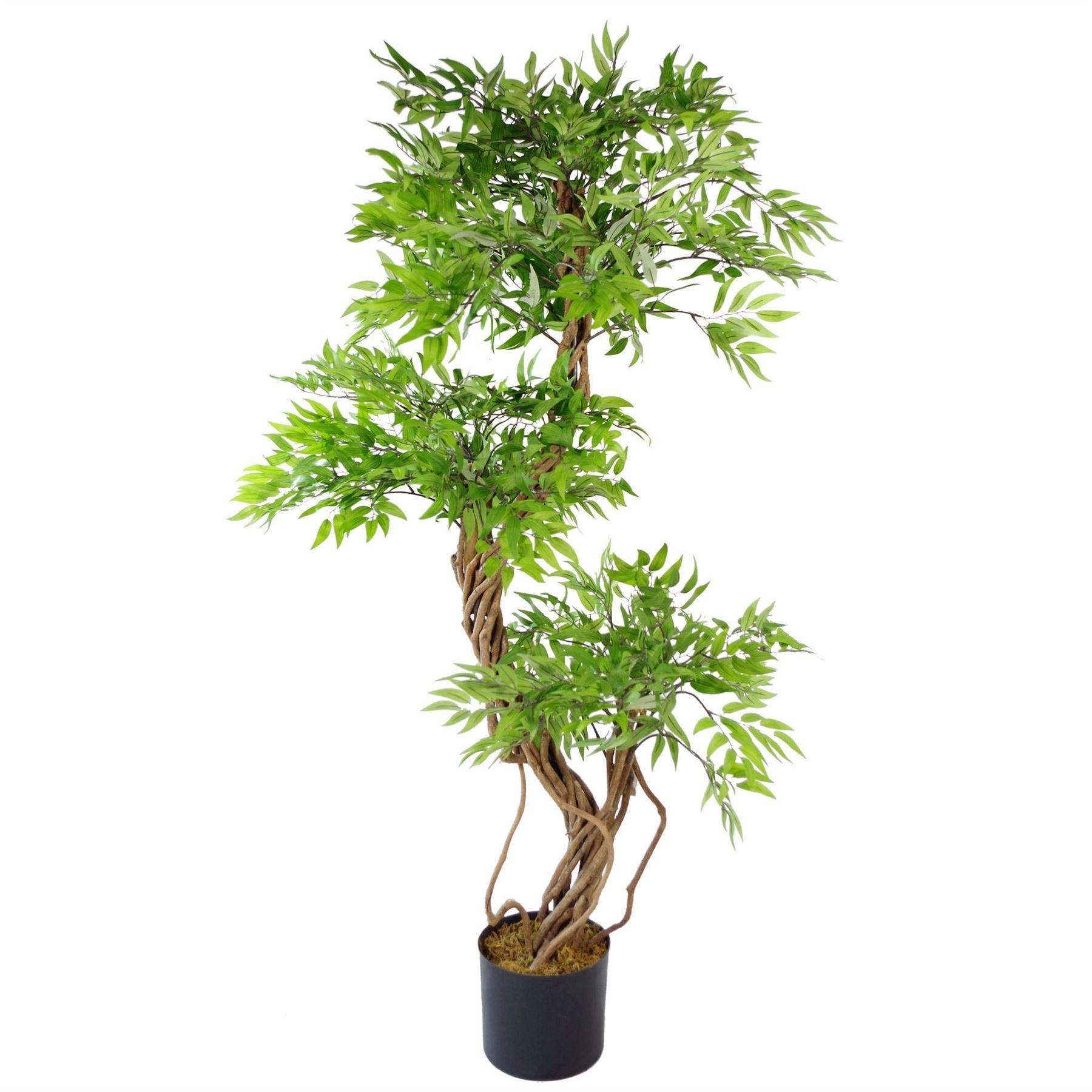 140cm Realistic Artificial Ruscus Fruticosa Tree Ficus Tree
