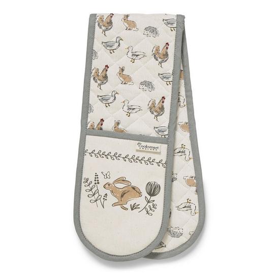 Cooksmart Country Animals Double Oven Glove 1