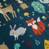 Happy Linen Company Kids Woodland Friends Animals Reversible Duvet Cover Bedding Set thumbnail 3