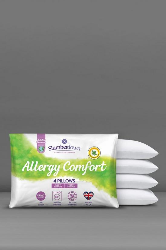Slumberdown 4 Pack Allergy Comfort Soft Support Pillows 2