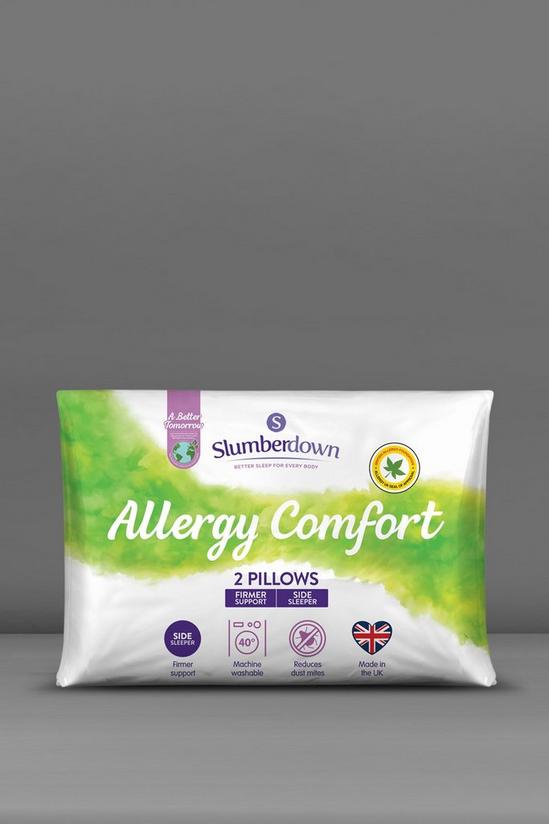 Slumberdown 2 Pack Allergy Comfort Firm Support Pillows 1