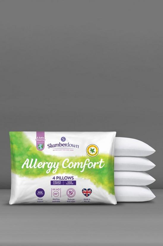 Slumberdown 4 Pack Allergy Comfort Firm Support Pillows 2