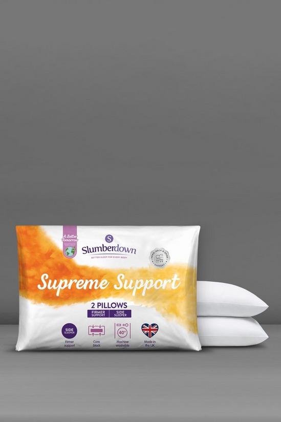 Slumberdown 2 Pack Supreme Support Firm Support Pillows 2
