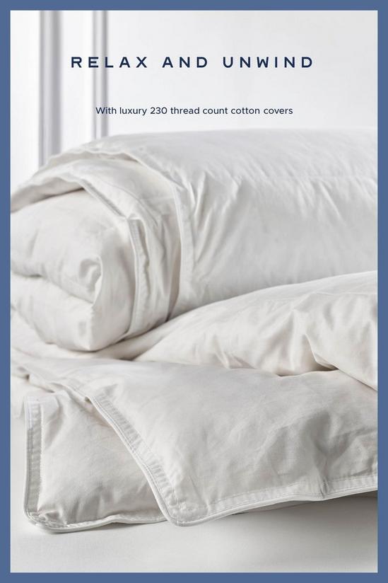 Snuggledown Hotel Goose Feather & Down 10.5 Tog All Year Round Duvet With 2 Pillows 3