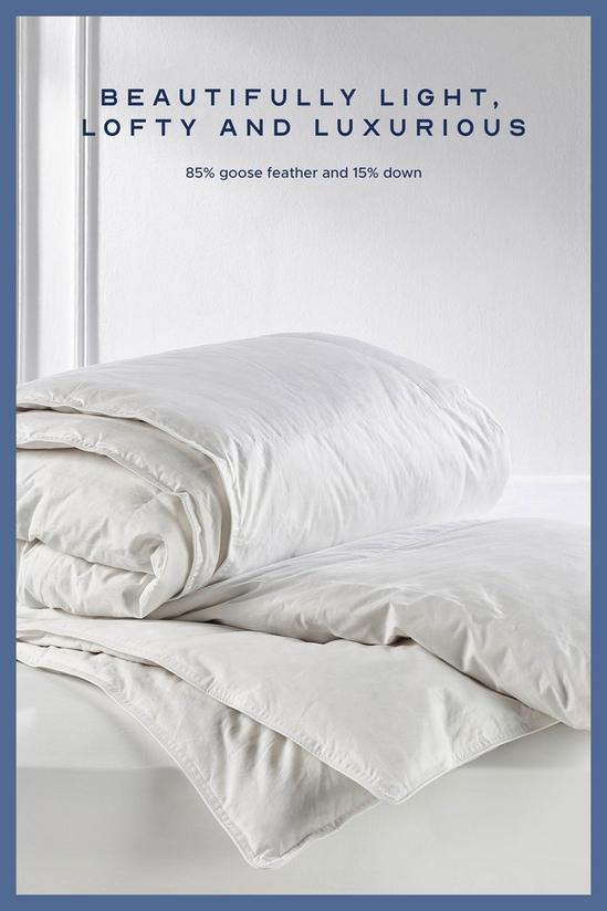 Snuggledown Hotel Goose Feather & Down 10.5 Tog All Year Round Duvet With 2 Pillows 4