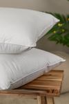 Snuggledown 2 Pack Natural Duck Feather Firm Support Pillows thumbnail 3