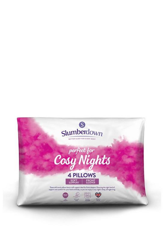 Slumberdown 4 Pack Cosy Nights Soft Support Pillows 1