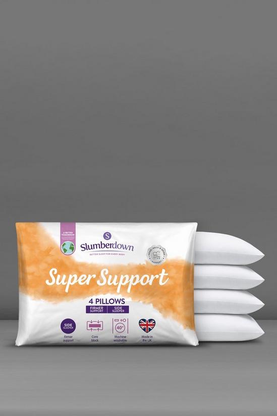 Slumberdown 4 Pack Super Support Firm Support Pillows 2