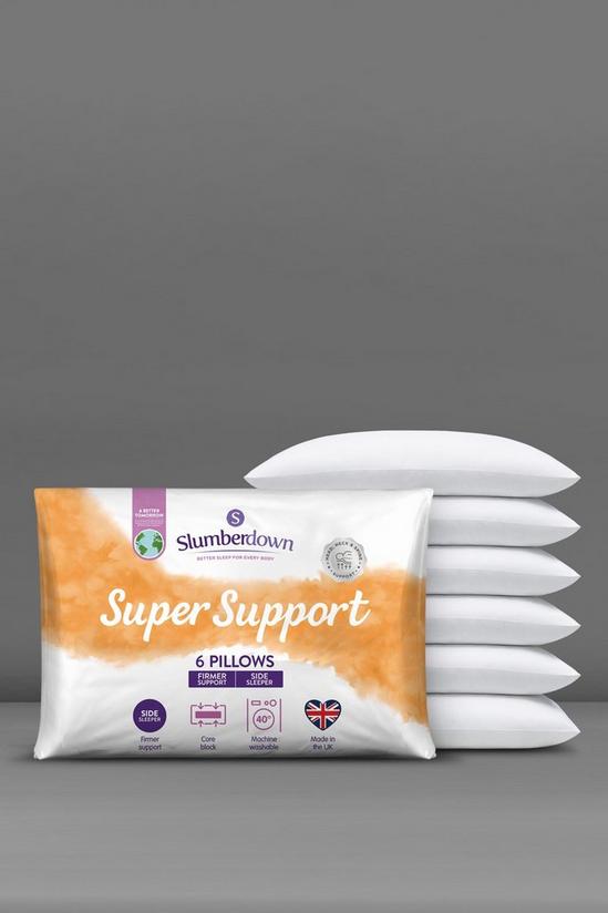 Slumberdown 6 Pack Super Support Firm Support Pillows 2