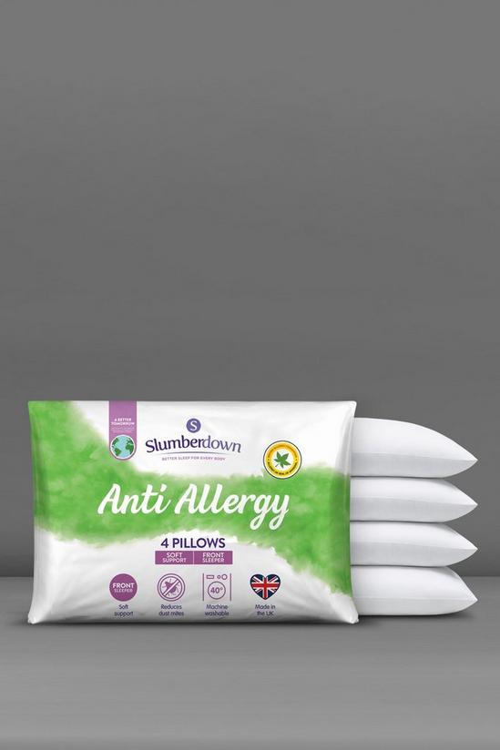 Slumberdown 4 Pack Anti Allergy Soft Support Pillows 2