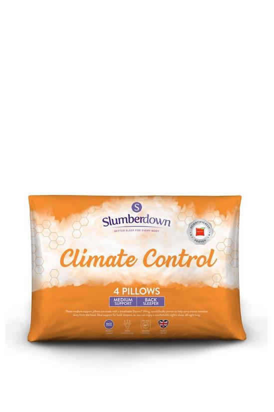 Slumberdown 4 Pack Climate Control Medium Support Pillows 1