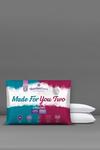 Slumberdown 2 Pack Made For You Two Medium & Firm Support Pillows thumbnail 2
