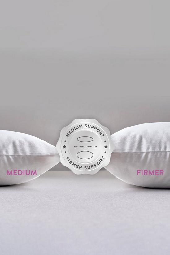 Slumberdown 2 Pack Made For You Two Medium & Firm Support Pillows 4