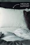 Snuggledown 2 Pack Pure Cotton Hotel Luxury Medium Support Pillows thumbnail 3