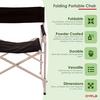 Oypla Folding Lightweight Outdoor Portable Directors Camping Chair thumbnail 3