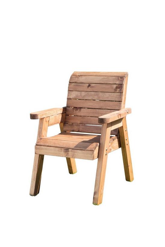Samuel Alexander Charles Taylor Hand Made Traditional Chunky Rustic Wooden Garden Chair Furniture Flat Packed 1