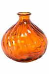 Verano Spanish Ceramics Recycled Glass Ola Home Décor Small Round Vase (H) 17cm thumbnail 1