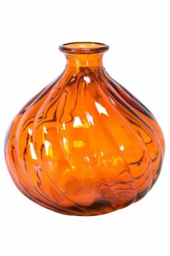 Verano Spanish Ceramics Recycled Glass Ola Home Décor Small Round Vase (H) 17cm 1