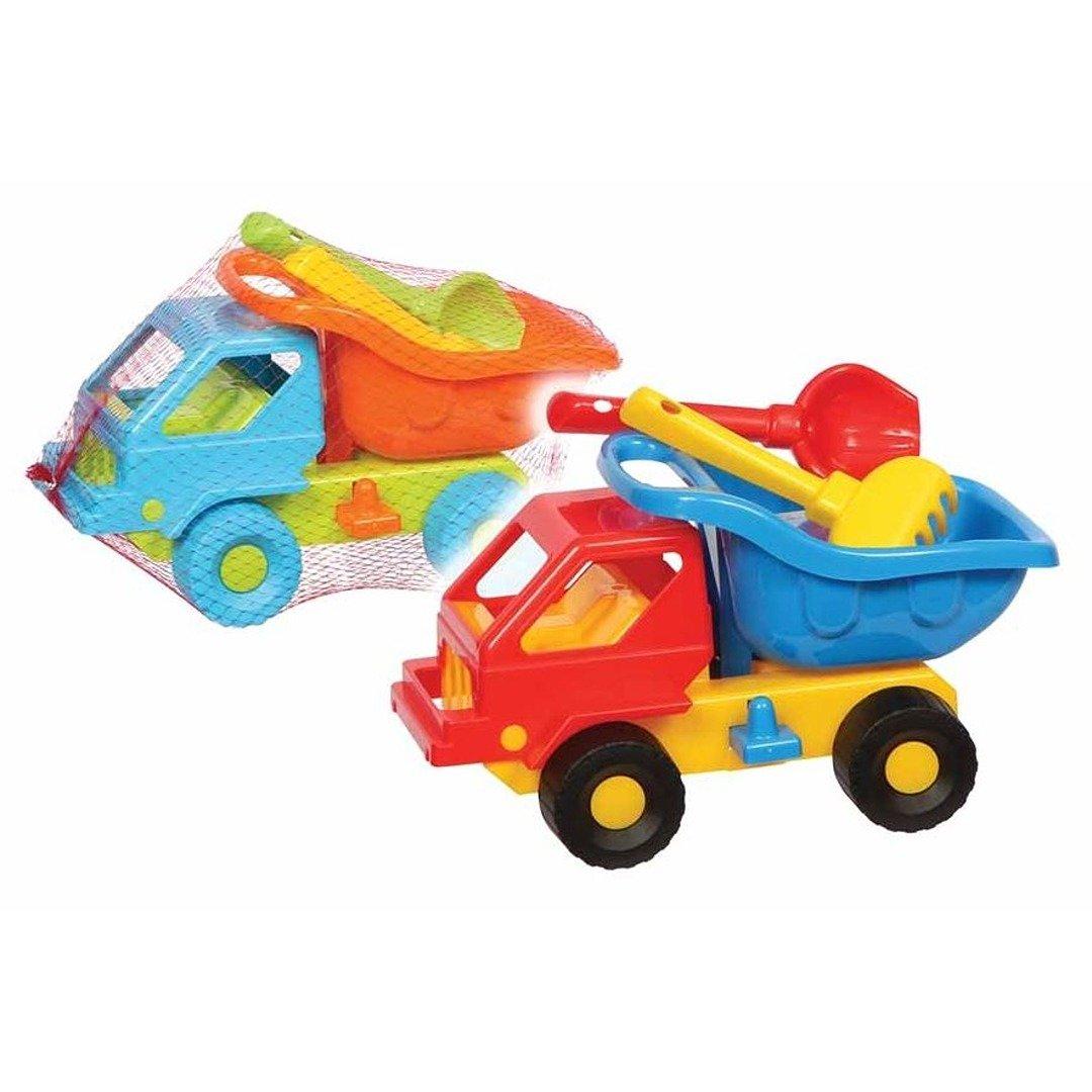 Sand Tip Truck Set   Large With Tools