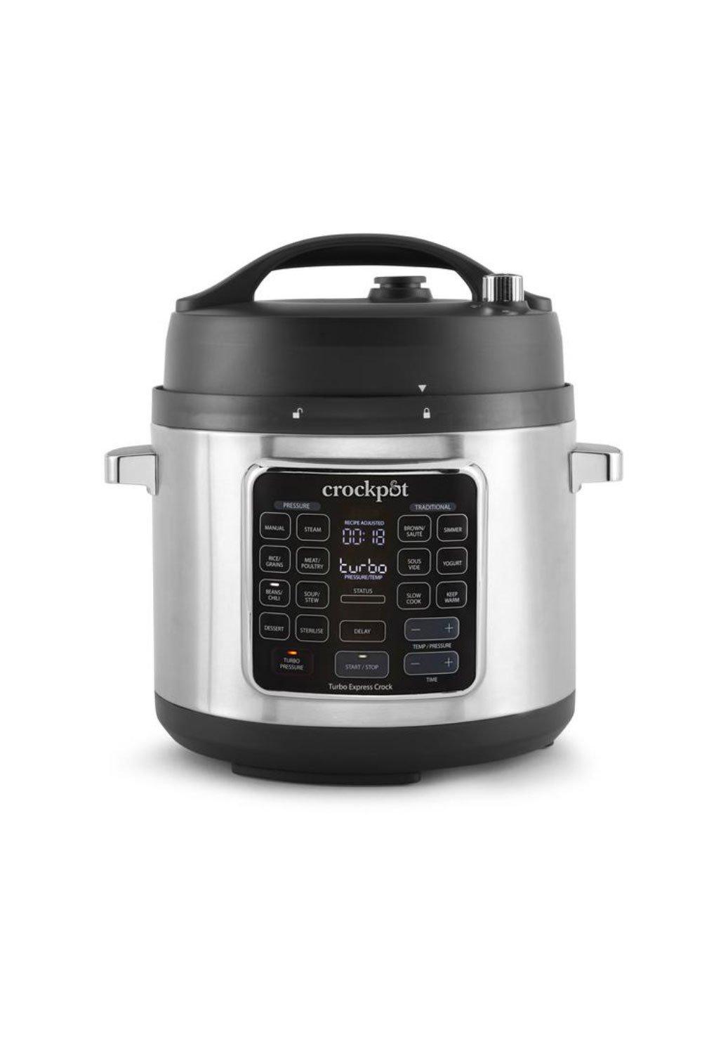 Turbo-Pressure Cooker With EasySteam