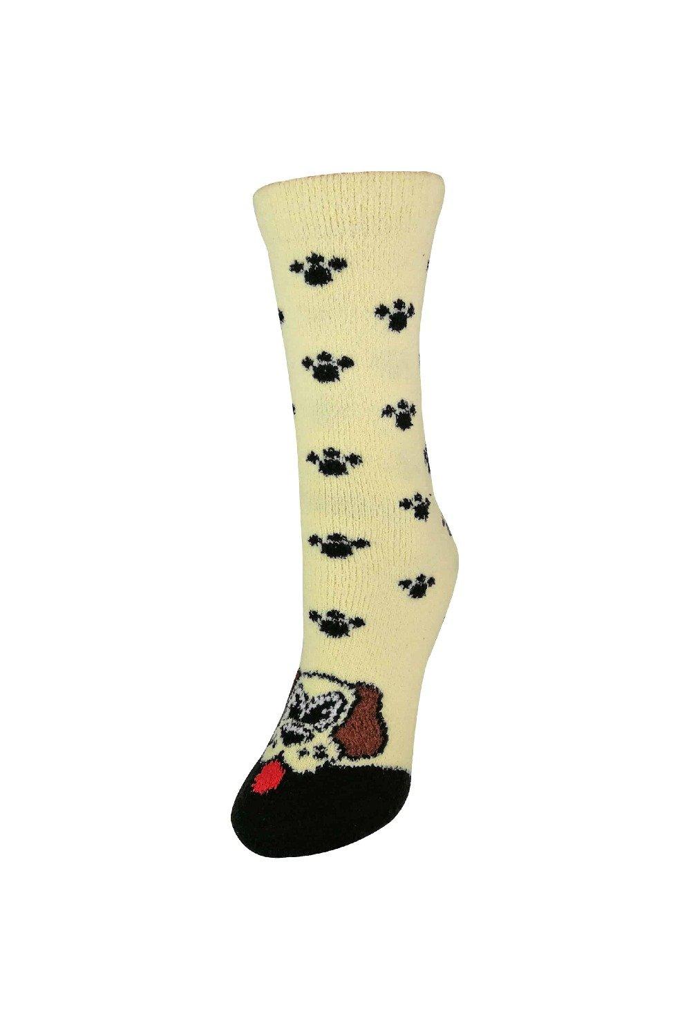 Soft Fluffy Non Slip Slipper Socks with Animal Designs